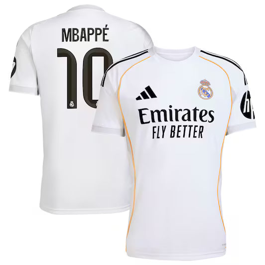 Real Madrid Mbappé Jersey – Home Kit (No. 10)