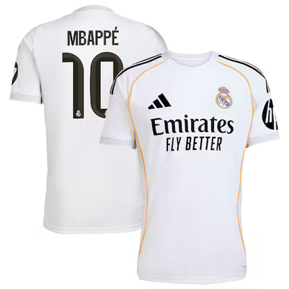 Real Madrid Mbappé Jersey – Home Kit (No. 10)